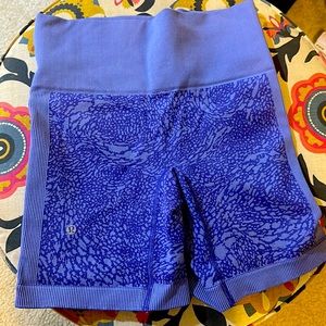 Lululemon Wunder Under Biker Shorts 4”